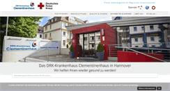 Desktop Screenshot of clementinenhaus.de